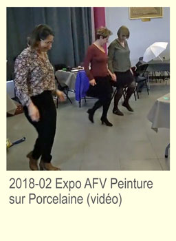 Expo peinture sur porcelaine video